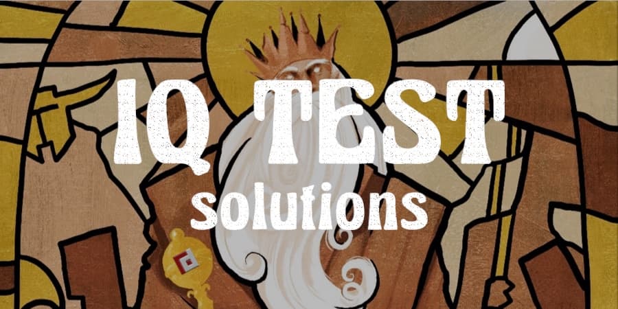 IQ Test solutions